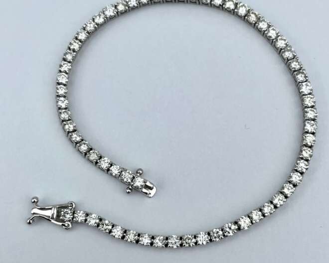 4ct Diamond Tennis Bracelet